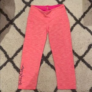 Pink Lilly Pulitzer Leggings